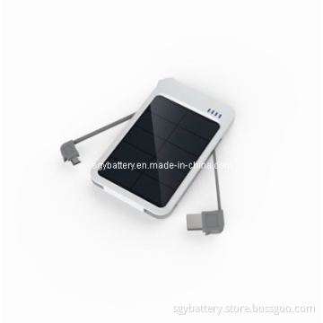 4000mAh Multi-Function Cell Phone Solar Charger Power Bank (SGY62)